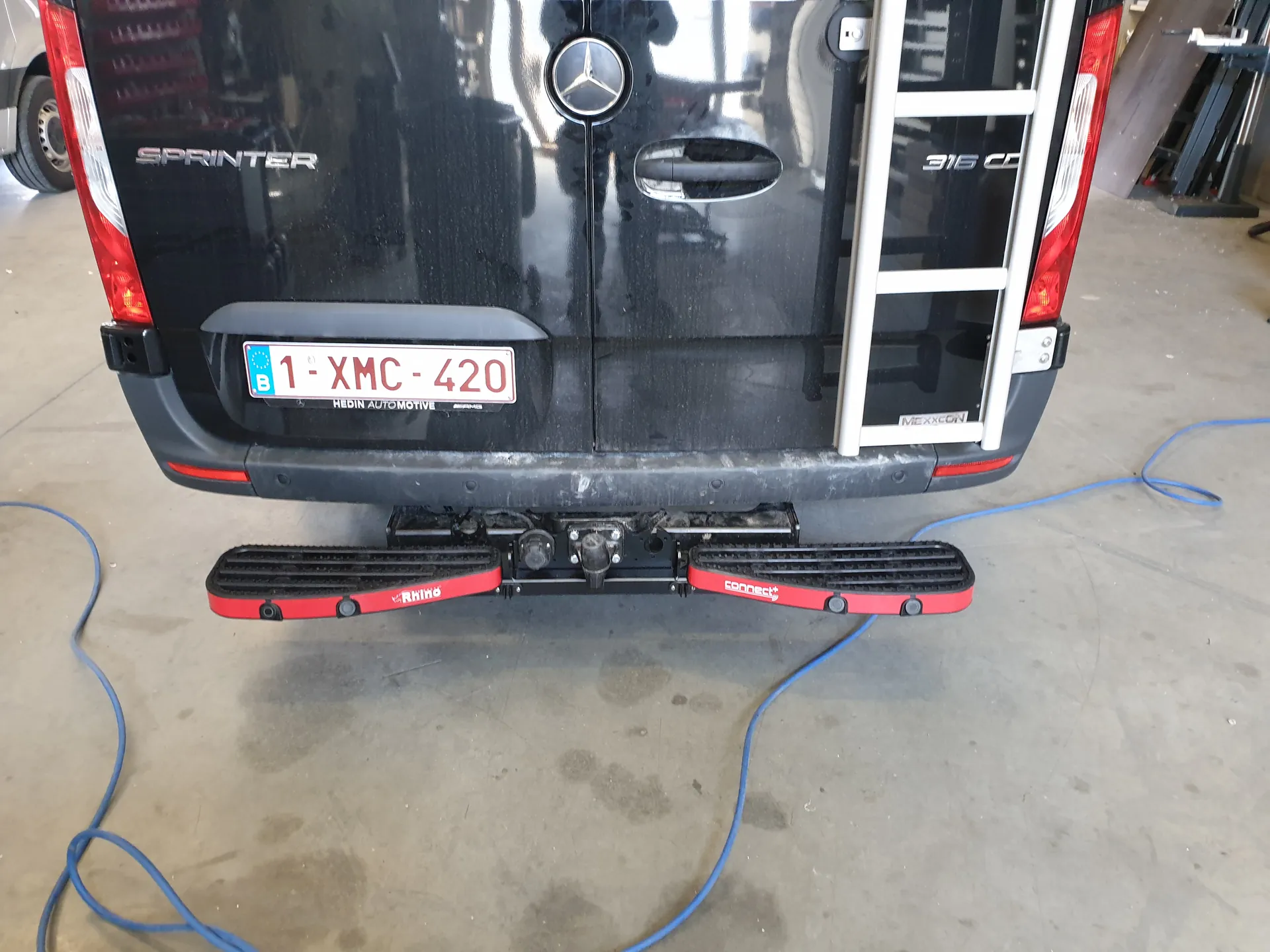 Opstaptreden voor bestelwagens